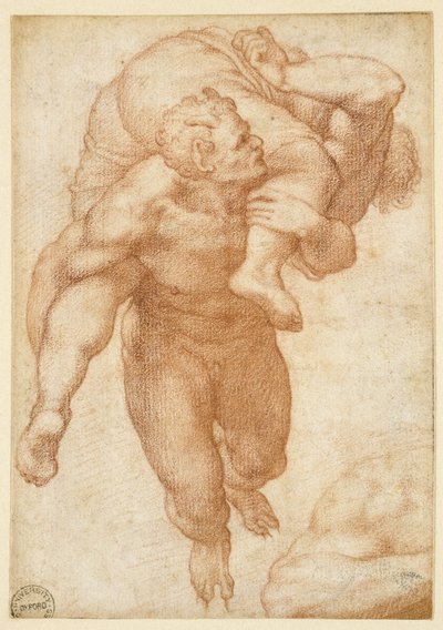 Group from the Last Judgement by Michelangelo Buonarroti